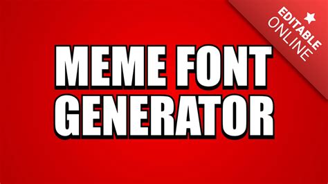 font meme generator college