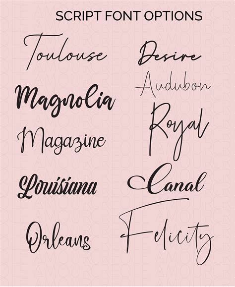 Font and Background Options