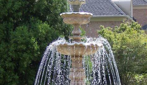 Peaktop Fontaine Extérieur Jardin 3 Niveaux Chute D’Eau