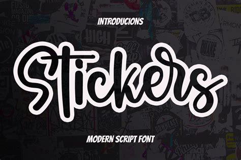 Fonts For Window Stickers