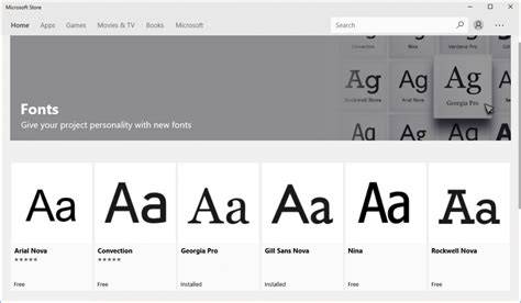 How to Install and Delete a ThirdParty Font on Windows 10