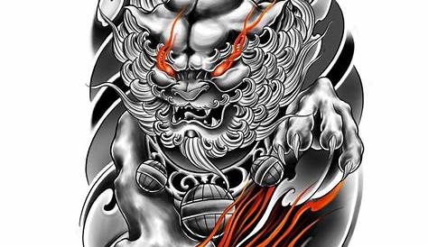 Foo Dog Tattoos - Custom Tattoo Art