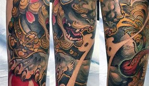 Foo Dog Tattoos: Meanings, Tattoo Designs & Ideas
