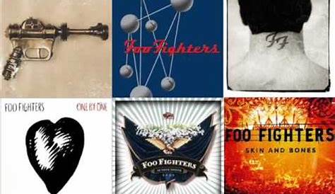 Foo Fighters albums ranked according to their streaming popularity