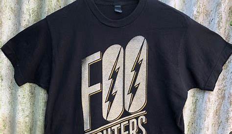 Foo Fighters T-Shirt | State clothes, T shirt, Rock t shirts
