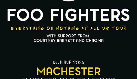 Foo Fighters announce 2024 'Everything or Nothing at All UK Tour