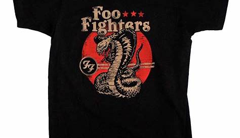 T-Shirt Foo Fighters - Sizes: Small