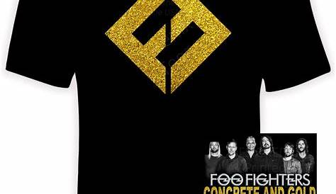 Foo Fighters Logo Men's Black T-shirt | Rocker Rags