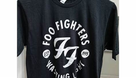 Foo Fighters Wasting Light Tour 2011 Mens S Black T Shirt Short Sleeves