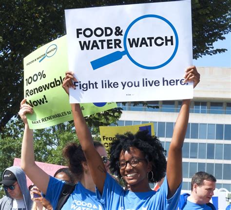 food and water watch jobs