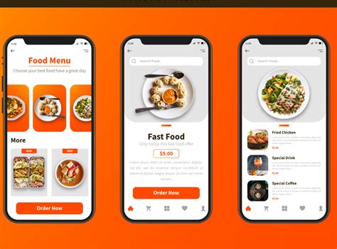 Food Order App UI Design 🥘 Part 1 by Tasin on Dribbble