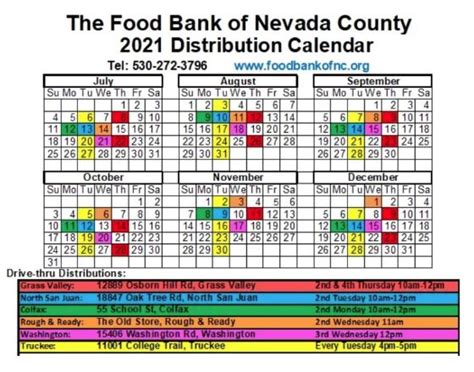 Food Bank Calendar 2024 In Salinas, Ca: Plan Your Year Ahead!