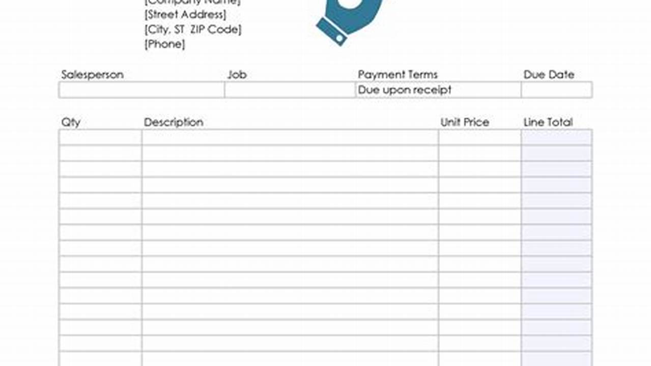 Food Bill Invoice Template for Free: Streamline Your Billing Process
