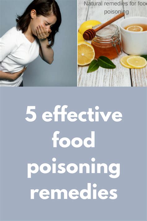 Food poisoning treatment drugs