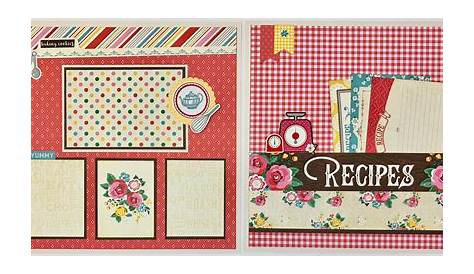 Paper House Productions Delish Collection of Scrapbook Patterned Paper
