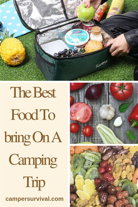 food to bring on a camping trip