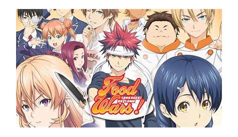 Food Wars Anime Watch Order Guide | February 2024 - Anime Filler Lists