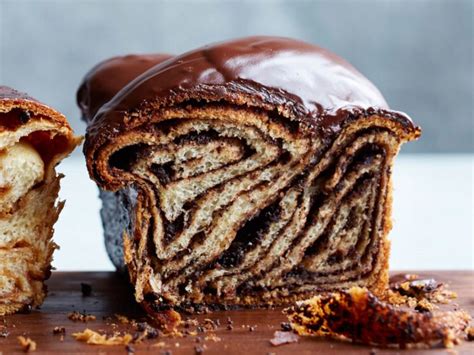 food and wine chocolate babka