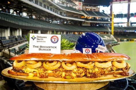 food at rangers stadium