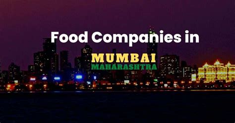 food company in mumbai