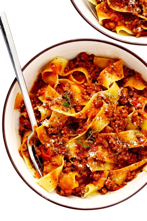 food network pasta bolognese