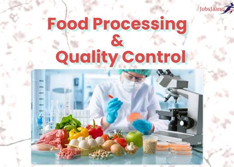Food Processing Quality Control