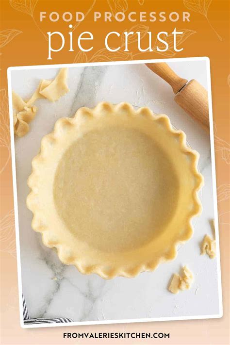 Food Processor Pie Crust Video