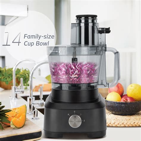 Food Processor With Grating Function
