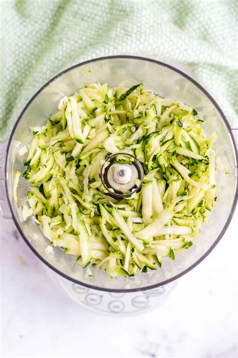 Food Processor Zucchini