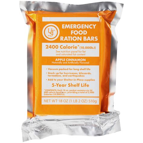 food ration bars for emergency