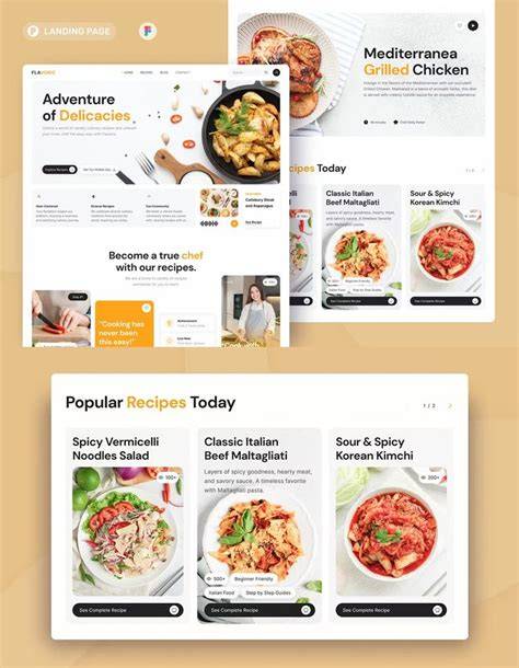 food recipes examples design tips examples design