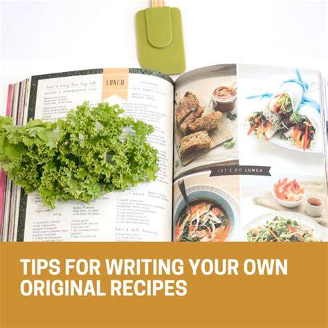 food recipes tips tutorial tips style guide