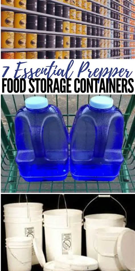 Food Storage Containers Prepper