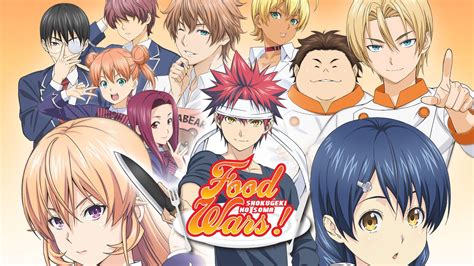 food wars anime free online dubbed