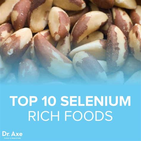 Selenium Benefits, Foods, Dosage and Side Effects Dr. Axe