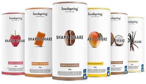 Foodspring shape shake test