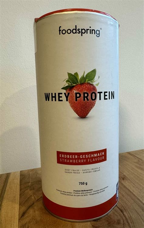 Foodspring whey test