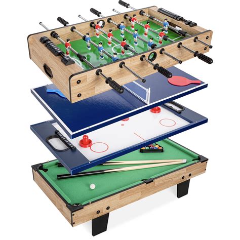 foosball table with other games