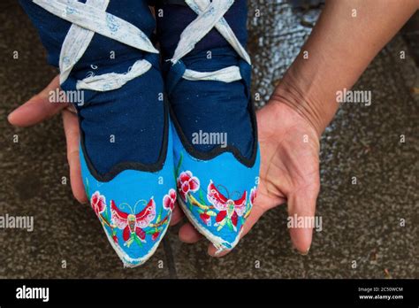 Foot Binding Lotus Flower