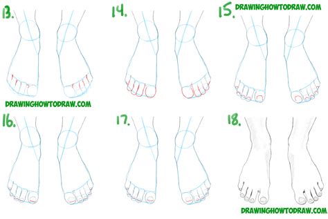Foot Drawing Tutorial