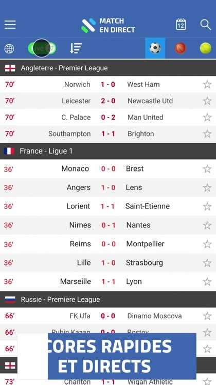 foot en direct livescore analyse