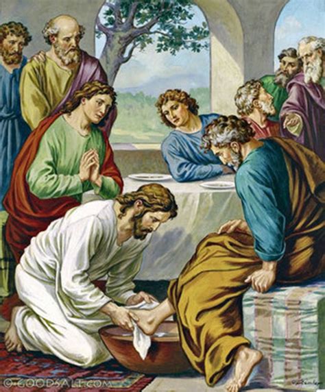 foot washing holy thursday