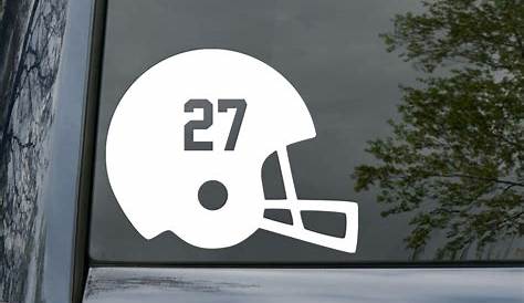 Helmet Number Decals, Football Helmet Numbers | TAGSports