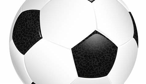 Realistic classic soccer football on white background. 602487 Vector