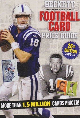 football cards price guide book free online