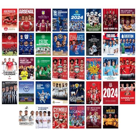 football club calendars 2024