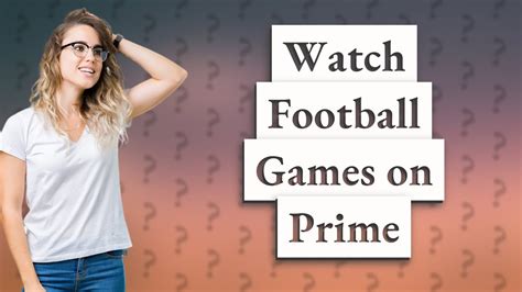 football game on prime