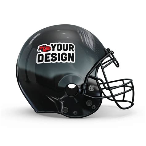 football helmet decals design