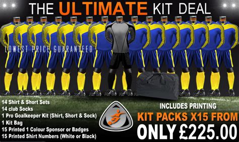 football kit deals uk