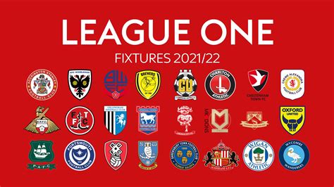 football league 1 fixtures 2021 22